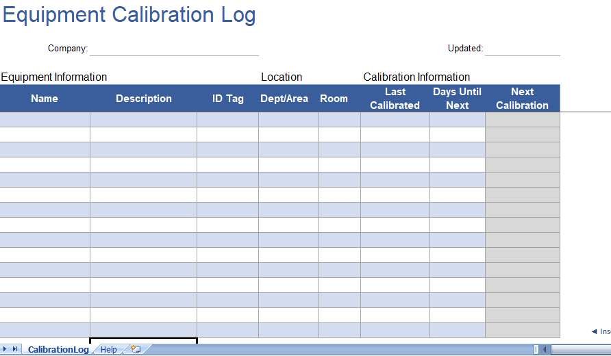 equipment-calibration-log