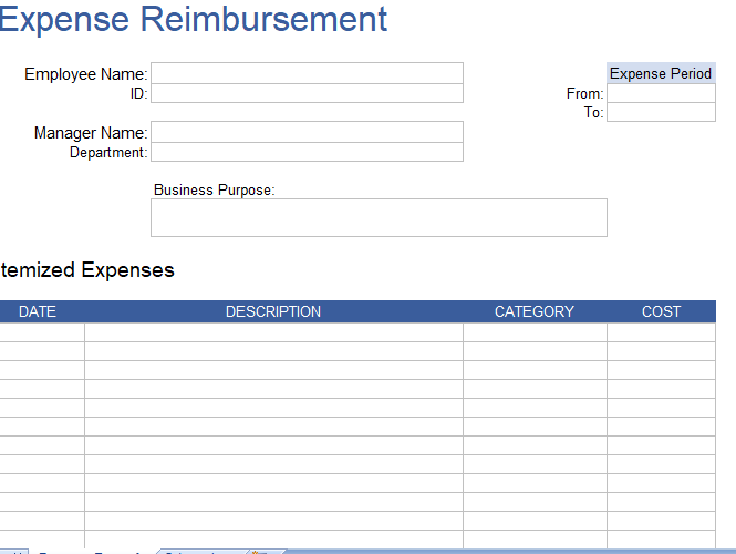 expense-reimbursement-form