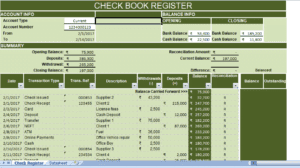 Checkbook-Register