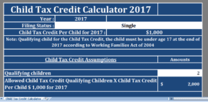 Child-Tax-Credit-Calculator