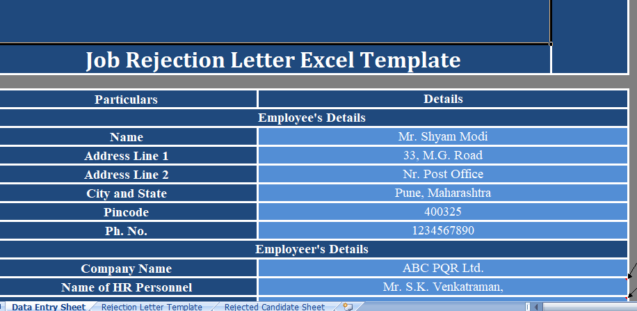 Job-Rejection-Letter-Excel-Template