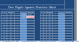 Square Practice