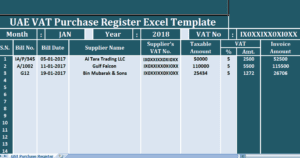 UAE-VAT-Purchase-Register
