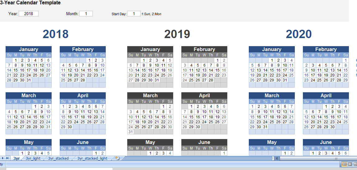 3-year-calendar