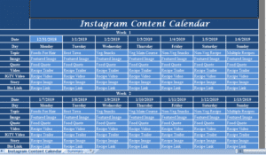Instagram-Content-Calendar-Excel-Template