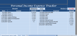 Personal-Income-Expense-Tracker