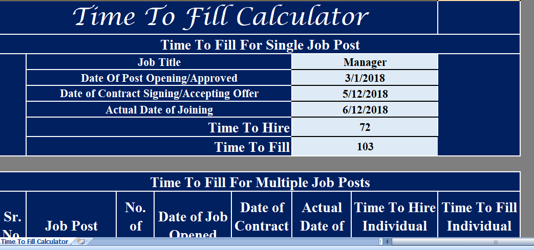 Time-To-Fill-Calculator