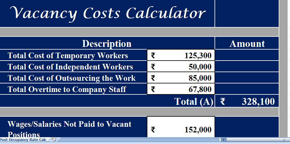 Vacancy-Cost-Calculator