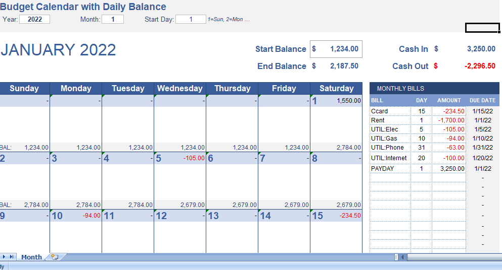 budget-calendar-daily
