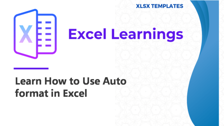 learn-how-to-auto-format-in-excel