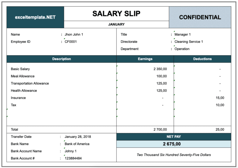 Paystub Excel Template Overview Excel templates Paystub Excel Template Overview Excel templates