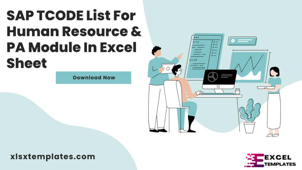 SAP TCODE List For Human Resource & PA Module In Excel Sheet