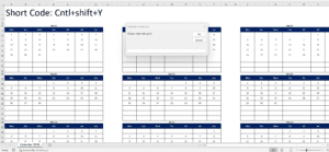 Excel Calendar generator