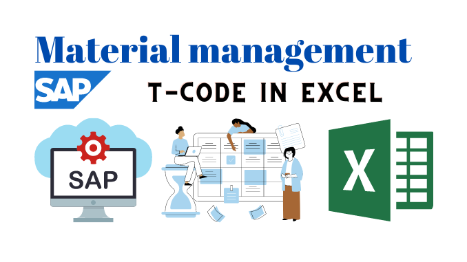 SAP TCODE for MM Module in Excel Sheet