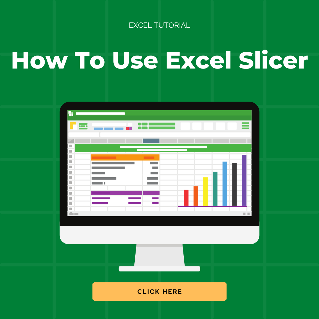 How to user excel slicer complete tutorial